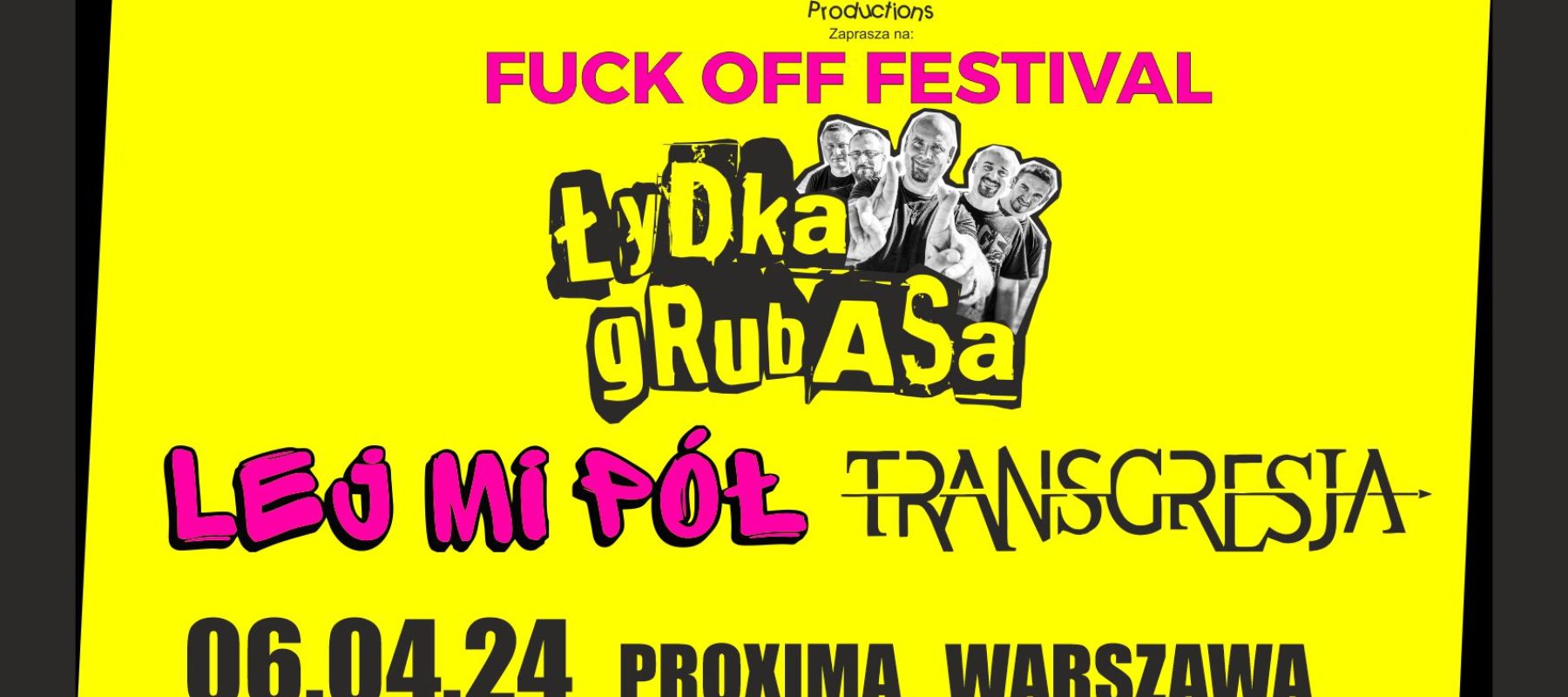 Łydka Grubasa, Lej Mi Pół, Transgresja Warszawa Łydka Grubasa, Lej Mi Pół, Transgresja Warszawa