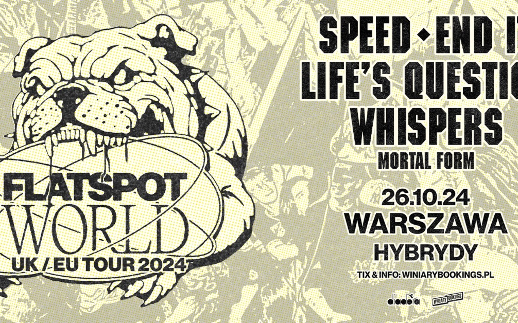 SPEED + End It, Life’s Question, Whispers, Mortal Form SPEED + End It, Life’s Question, Whispers, Mortal Form