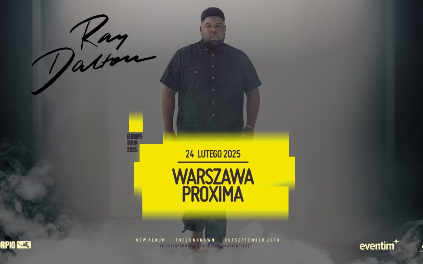 Ray Dalton PRZENIESIONE DO&nbsp;KLUBU NIEBO