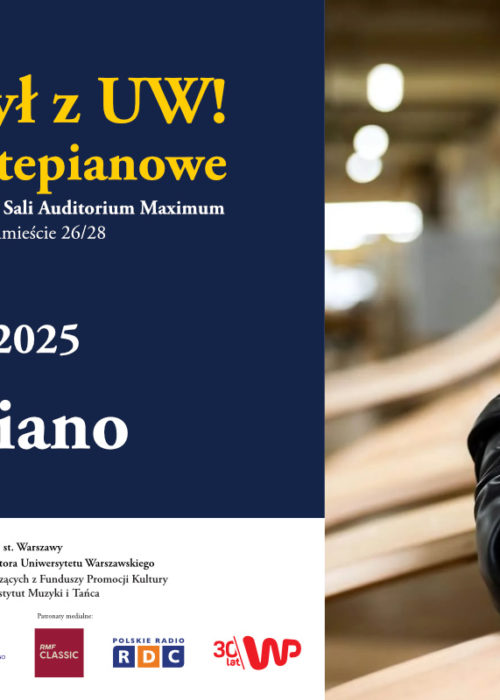Recitale fortepianowe „CHOPIN BYŁ Z&nbsp;UW!” – AVERY GAGLIANO
